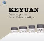 Small Capacity Plastic Frosted Face Cream Jar Cosmetics Skin ...