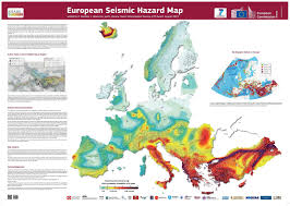 European Seismic Hazard Map 3277x2336 Hazard Map Map Europe Map