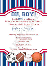 Pin By Cindy Nassouri On Baby Shower Ideas Sports Baby Shower Theme Sports Baby Shower Baby Shower Invitations