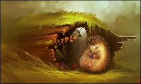Hedgehog Hedgehog Art Art Painting