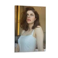 Alexandra Daddario Sexy Hot Art Poster (26) Painting On Canvas Wall Art  Poster Scroll Picture Print Living Room Walls Decor Home Posters  24x36inch(60x90cm) : Amazon.ca: Home