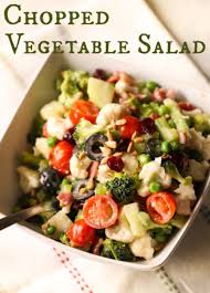 Chopped Vegetable Salad Six Sisters Stuff Recipe Veggie Salad Healthy Recipes Vegetable Salad