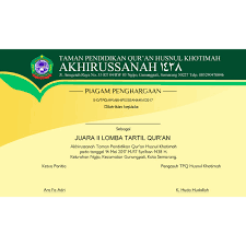 Contoh sertifikat piagam penghargaan juara kelas sd format word download desain template piagam penghargaan ker. Sertifikat Piagam Penghargaan Untuk Acara Workshop Seminar Lomba Dll Shopee Indonesia