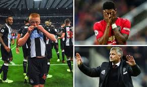 And fulham's defeat of sheffield united last night meant there are just three points separating newcastle from the bottom three. Newcastle 1 0 Man Utd Recap Matty Longstaff Compounds Ole Gunnar Solskjaer Misery Football Sport Express Co Uk