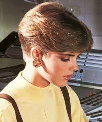Short 80s Haircut With A Short Nape 80s Short Hair Short Hair Styles 1980s Hair