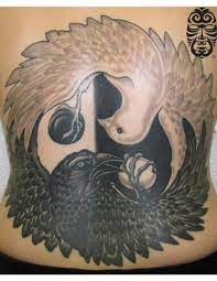Broken bay and other inlets, and several headlands, were also seen and named, but the vessel did not come to an anchor till moreton bay was reached, although the wind prevented cook from entering this harbour. Dove And Raven Yin Yang Raven Tattoo Tattoos Dove Tattoo