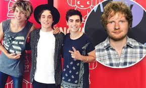 Wat d ya think of tom williams th 1 on australian idol? Australian Boy Band At Sunset Reveal Advice Given By Mentor Ed Sheeran Daily Mail Online