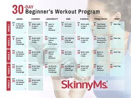 30 Day Beginner S Workout Calendar Workout Calendar Workout For Beginners Beginner Workout Program