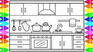 Check spelling or type a new query. How To Draw A Kitchen For Kids Kitchen Drawing Kitchen Coloring Pages For Kids Youtube
