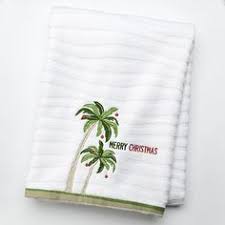 Shop for christmas hand towels at walmart.com. Nicholas Square Coastal Christmas Hand Towel Beach Red Palm Tree Embroidered St Towels Washcloths Home Garden Worldenergy Ae