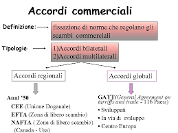 testo di nord sud ovest est. Accordi Commerciali Definizione Fissazione Di Norme Che Regolano