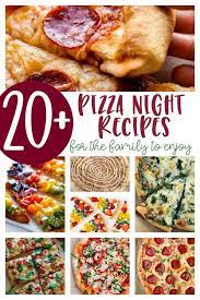 Make The Most Of Your Pizza Night With This Feast Of Recipes That The Family Will Love Including Some Pizzas W Diy Food Recipes Recipes Pizza Recipes Homemade
