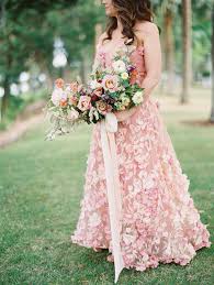 There are some kinds of. Pink Wedding Dresses We Love From Real Weddings Martha Stewart