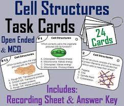 Check spelling or type a new query. Plant Animal Cell Organelles And Function Task Cards Cell Structures Activity Cell Organelles Task Cards Science Task Cards