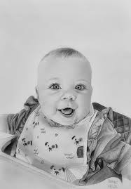 Artist offering custom graphite pencil portraits