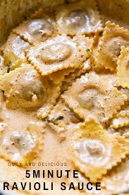 5 Minute Ravioli Sauce Ravioli Sauce Recipes Ravioli Sauce Recipe