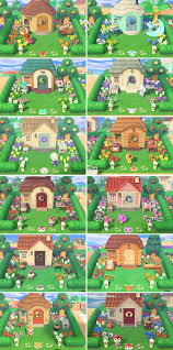 Personalised Gardens For My Villagers Sherb And Lily Have Now Left But I Loved T Animal Crossing Funny Animal Crossing Villagers Animal Crossing Game