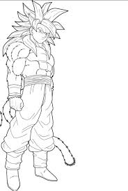 Dragon ball z goku super saiyan 5 coloring pages are a fun way for kids of all ages to develop creativity focus motor skills and color recognition. Goku Coloring Pages Super Saiyan 4 Coloring And Drawing