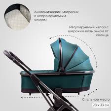 Коляска 2в1 Sweet Baby Rocco Green