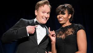 Conan o'brien began dating elizabeth ann powel (lisa) in 2000. Flotus And Conan Are Going To Qatar To Entertain Troops