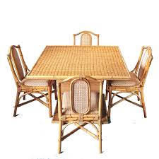 Get the best deal for bamboo dining sets from the largest online selection at ebay.com. Bohemian Rattan Bamboo Dining Set 1980s 128908