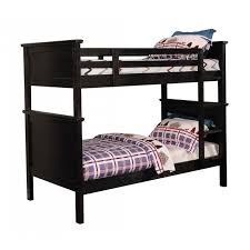 Shop kids loft beds from ashley furniture homestore. Marci Twin Over Twin Bunk Bed Black Furniture Of America Furniture Cart