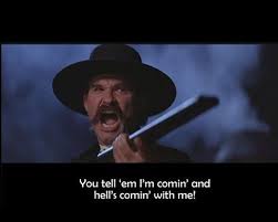 A cult classic, tombstone chronicles the story of an infamous gunfight that took place in 1881 on the streets of tombstone, arizona. 45 Tombstone Ideas Tombstone Tombstone Movie Val Kilmer