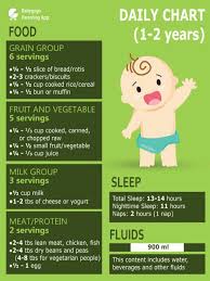 One Year Baby Food Chart Plz