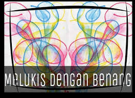 Biarkan mereka bebas mengoleskan margarin, menambahkan ornament. Kebunbaca Melukis Dengan Benang Tujuan Pendidikan Seni Facebook