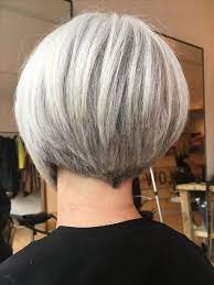 grey hair short funky bob inspiration long gray hairstyles easy for ballet