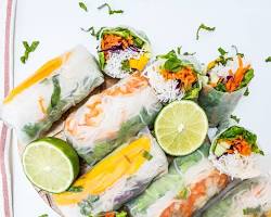 Image of Shrimp & Mango Spring Rolls