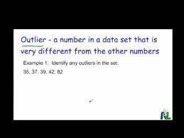 Definition Of Outlier Youtube