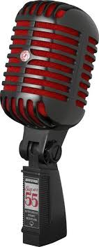 Shure Super 55 Dynamic Microphone Microphones Vintage Microphone Microphone