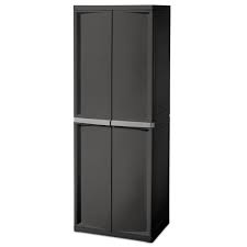 4.5 out of 5 stars. Sterilite 4 Shelf Cabinet Flat Gray Plastic Walmart Com Walmart Com