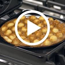 Waffle Puff Pan Summer Recipes Dinner Bubble Waffle Recipes