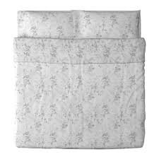 Alvine Kvist Duvet Cover And Pillowcase S White Gray King Ikea Duvet Covers Gray Duvet Cover Quilt Cover