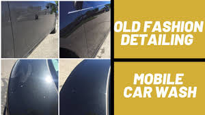 We detail at your location. Old Fashion Detailing Mobile Car Wash Columbus Ohio Car Detailing Youtube