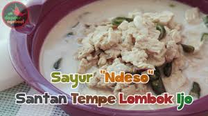 Ada gorengan hingga tempe tahu bacem. Masak Sayur Ndeso Santan Tempe Cabai Hijau Ala Dapoer Ngeboel Youtube