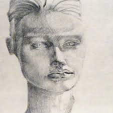 Head Sketch Ii, Painting by Melissa Nott