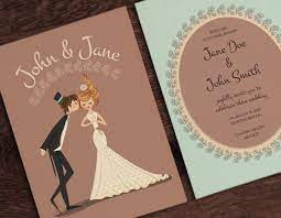 20 Smashing Examples Of Customized Printed Wedding Invitations Hongkiat Printing Wedding Invitations Wedding Invitation Card Design Fun Wedding Invitations