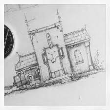 Daily Drawing Sci Fi Fantasy Building Sketch Sketchpad Drawing Pencil Illustration Art Gamer Game Gameart Conceptart Conc Sketches Daily Drawing Sketch Pad