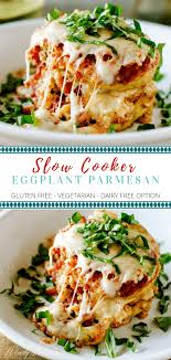 Slow Cooker Eggplant Parmesan Recipe Slow Cooker Eggplant Vegetarian Crockpot Recipes Vegetarian Crockpot