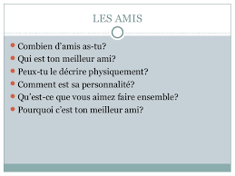 Questions A Deux Famille Amis