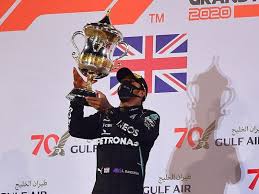 The 1950 british grand prix was the first f1 world championship grand prix. Lewis Hamilton Wins Crash Hit Bahrain Grand Prix Motorsport Gulf News