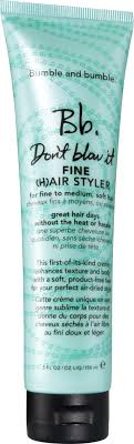 It is on the expensive side and there are other products that i feel work even better otherwise i would rate this a 5 instead of a 4. Bumble And Bumble Don T Blow It Fine H Air Styler