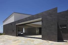 ガレージハウス house in a view 景色の中の家 アーキッシュギャラリー ハウス 平屋 外観 モダン 建築デザイン