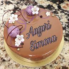 Auguri Simona Torte Dolci Decorare Torte