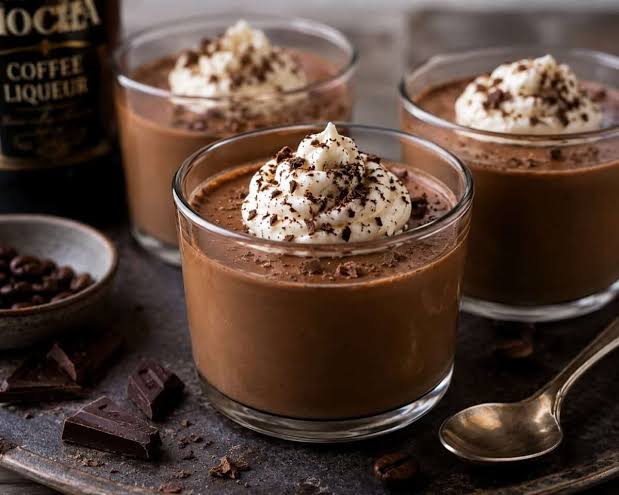 Low Sugar Mocha Pots de Creme | Simple Nourished Living