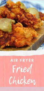 Air Fryer Fried Chicken Recipe Crispy Nashville Style Recipe Air Fryer Recipes Chicken Air Fryer Fried Chicken Fried Chicken Recipes