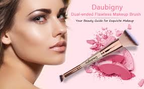 Daubigny Pinceaux de maquillage biseautés à double extrémité pour fond de  teint, pinceau anti-cernes, parfait pour n'importe quel look de qualité  supérieure, pinceau arrondi effilé sans défaut, idéal : Amazon.ca: Beauté